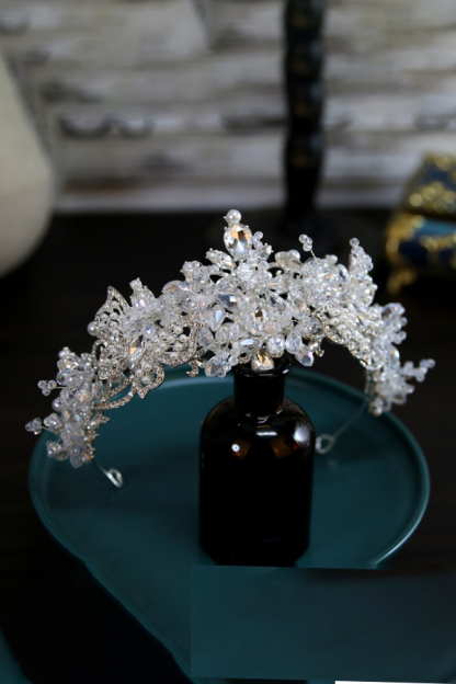 Flower Bridal Headbands Wedding Headpieces Hair Bands Jewelry Hair Accessories for Women Brides