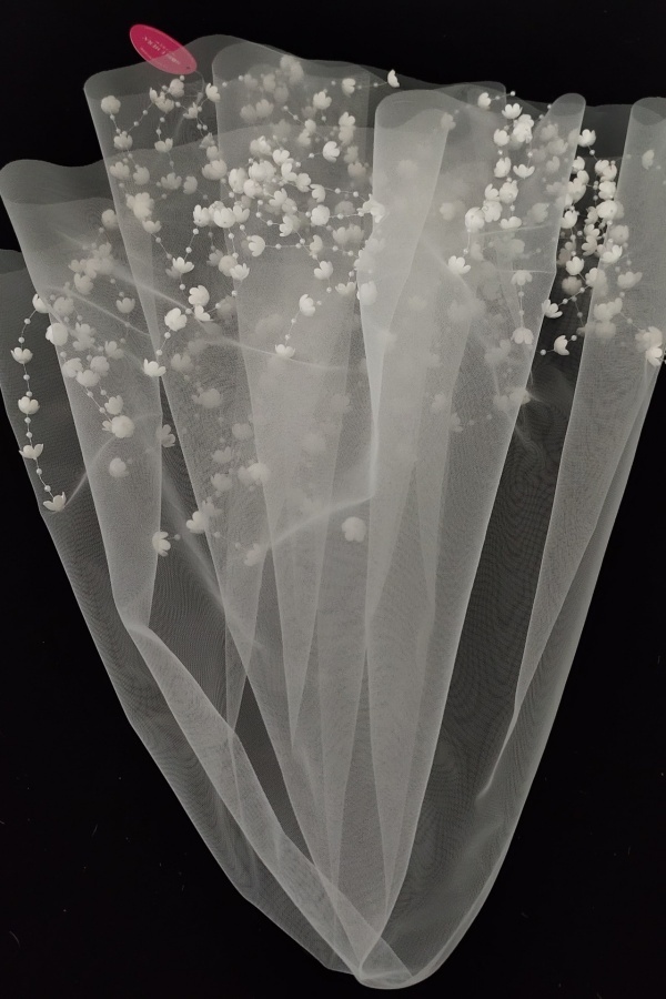 Floral Wedding Bridal Veil Bride To Be Gift Wedding