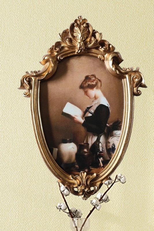 Vintage Photo Frame Retro Home Art Frame Hanging Painting