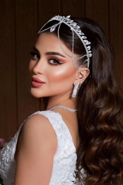 Bridal Rhinestones Crown Wedding Hair Accessories