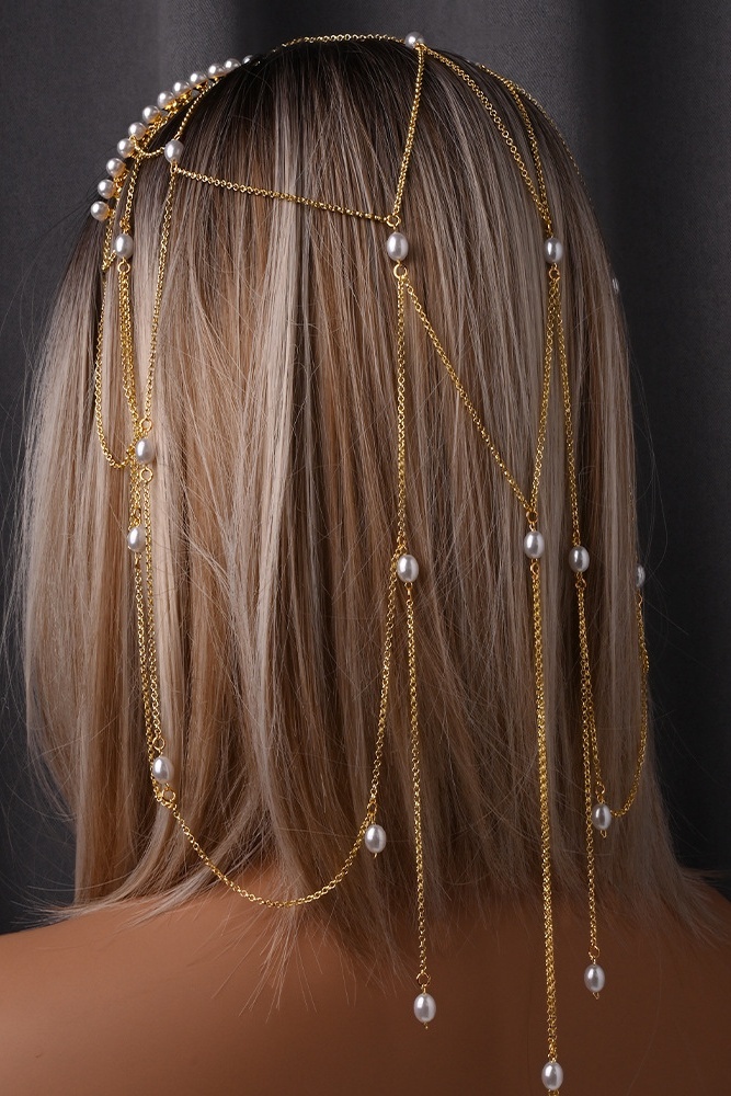 Tassel Headband Wedding Hair Jewelry Headpiece Bridal Hair 