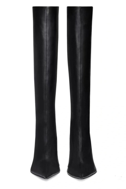 Knee High Boots Women Pointed Toe Tall Boots