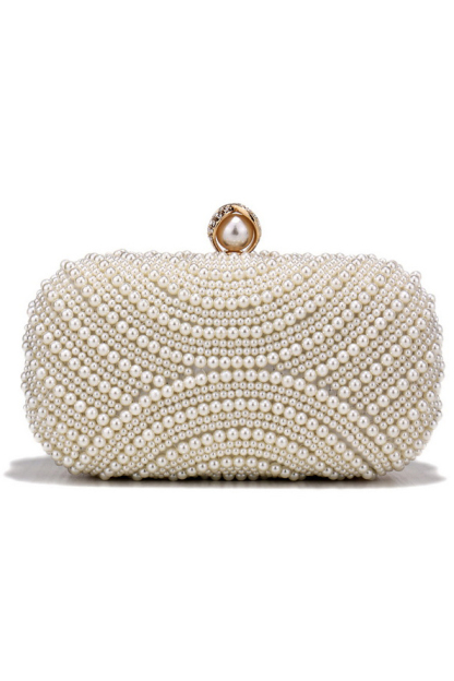Imitation Pearl Party Bag Chain Handbag