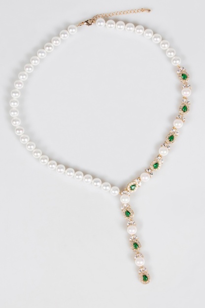 Bride Silver Bridal Necklace Earrings Set Wedding Jewelry Set Choker Necklace for Women (Set of 3)