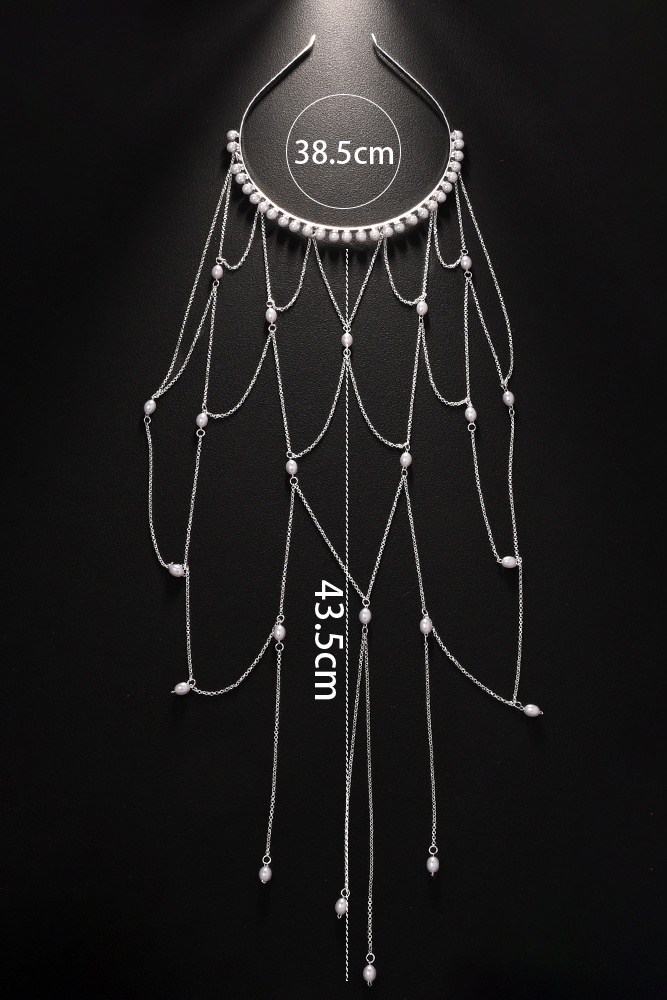 Tassel Headband Wedding Hair Jewelry Headpiece Bridal Hair 