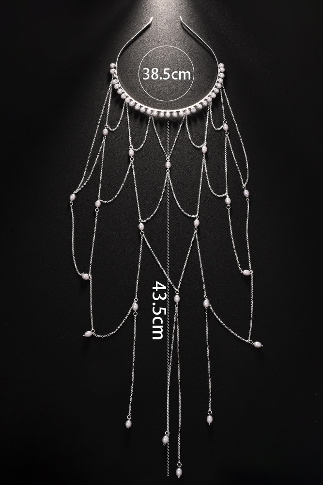 Tassel Headband Wedding Hair Jewelry Headpiece Bridal Hair