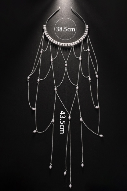 Tassel Headband Wedding Hair Jewelry Headpiece Bridal Hair 