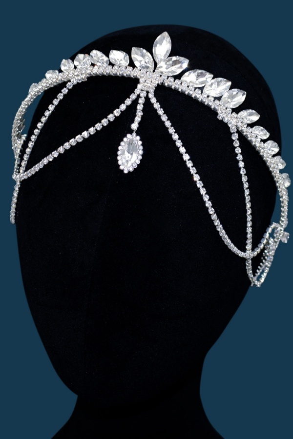 Bridal Rhinestones Crown Wedding Hair Accessories