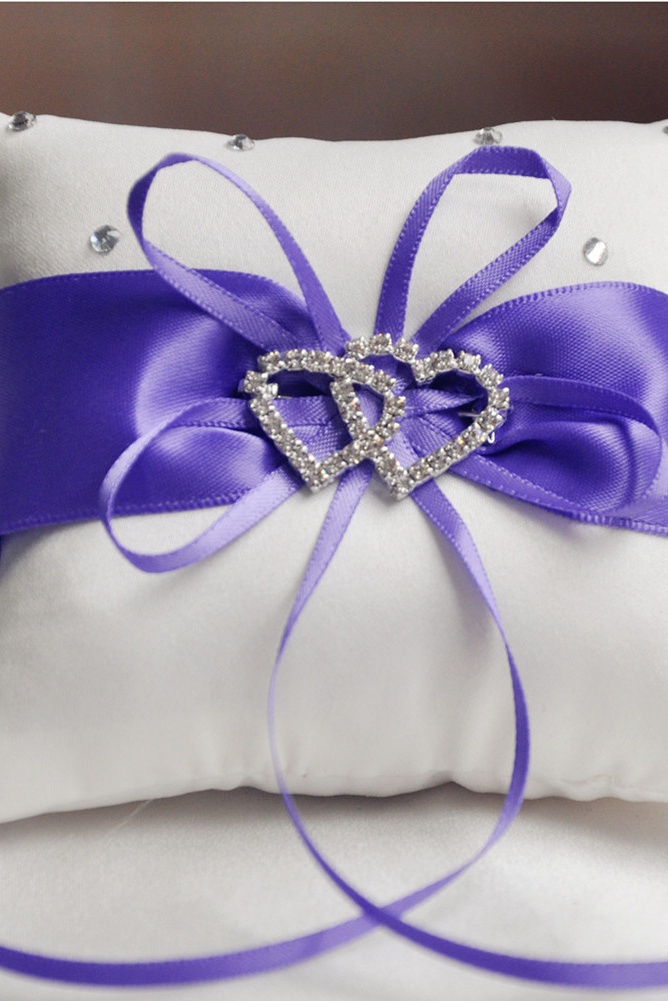 Wedding Ring Pillow Ring Bearer Cushion for Wedding Party