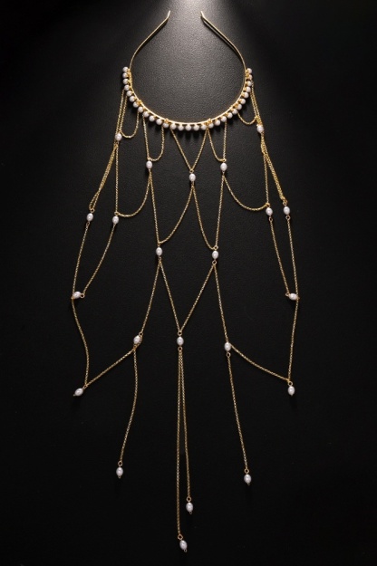 Tassel Headband Wedding Hair Jewelry Headpiece Bridal Hair 