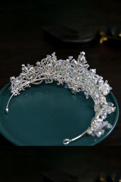 Flower Bridal Headbands Wedding Headpieces Hair Bands Jewelry Hair Accessories for Women Brides
