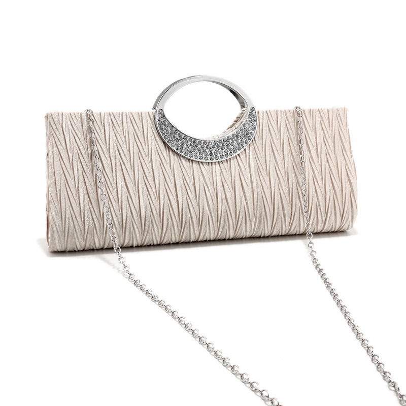 Envelope Party Bag Ruched Chain Handbag