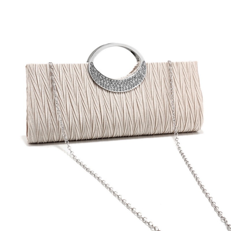 Envelope Party Bag Ruched Chain Handbag