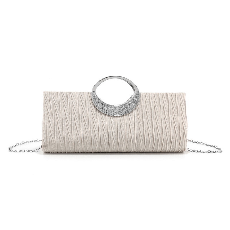 Envelope Party Bag Ruched Chain Handbag