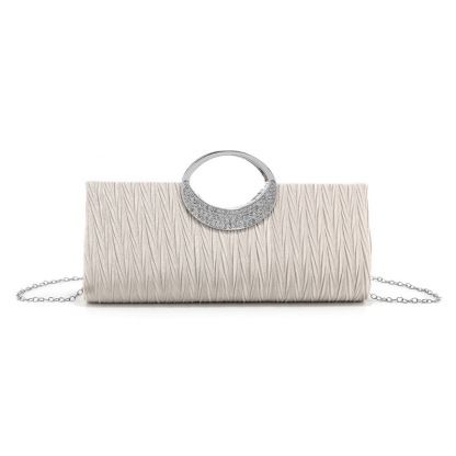 Envelope Party Bag Ruched Chain Handbag