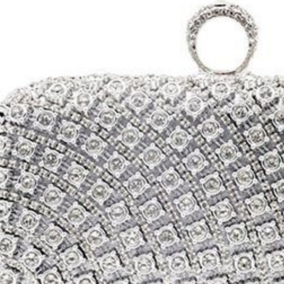 Diamond-Studded Party Bag Handbag