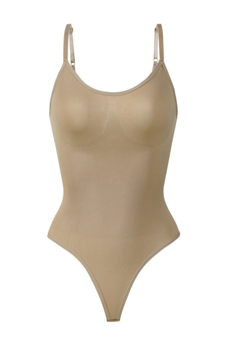 Party Shapewear Coffee Corset Trim Boned