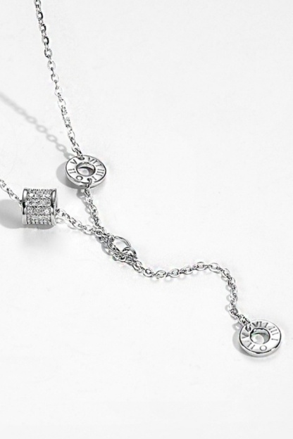 Dainty Simple Pendant Necklace for Women Geometry Wedding Necklace for Bride 