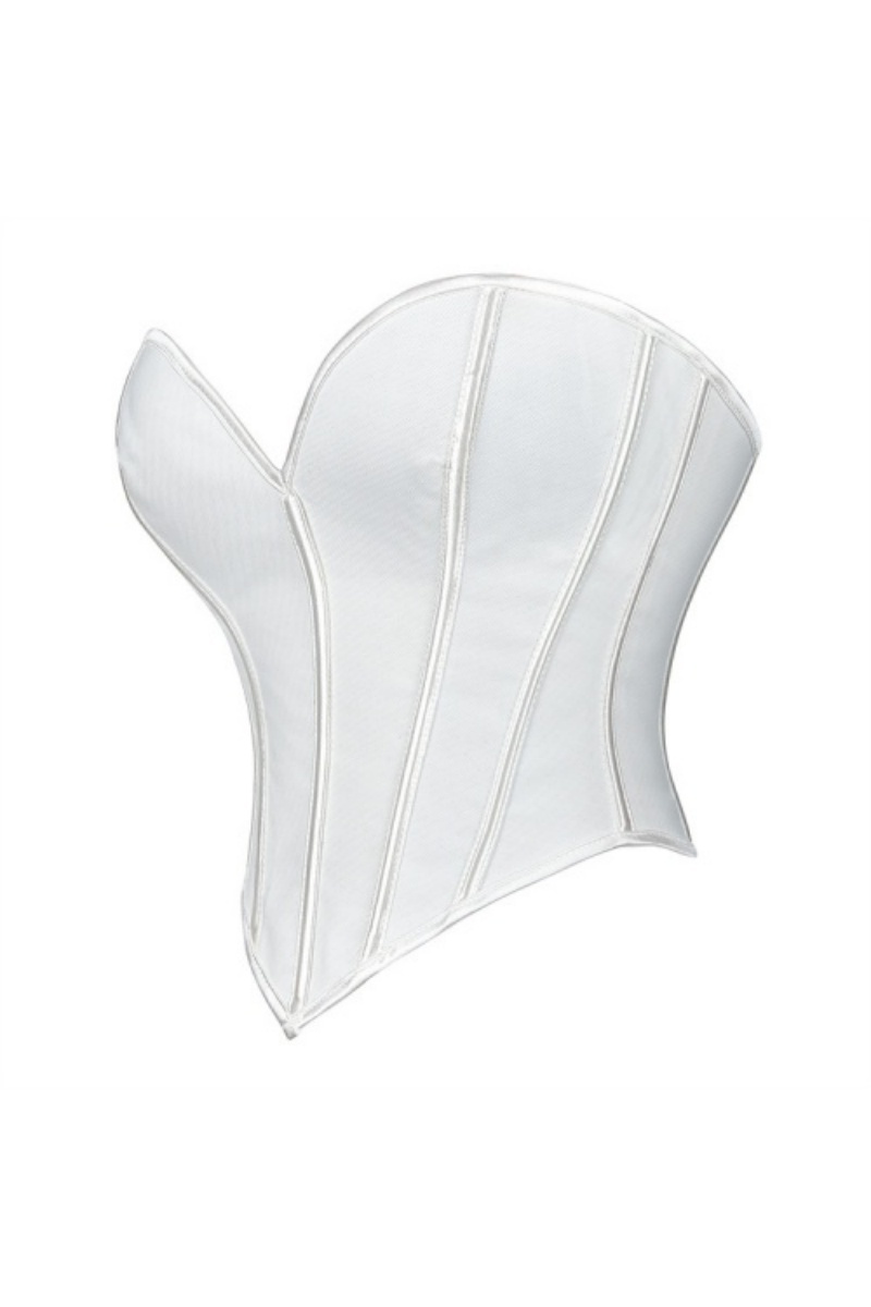 Party Shapewear Rose Corset Trim Boned 