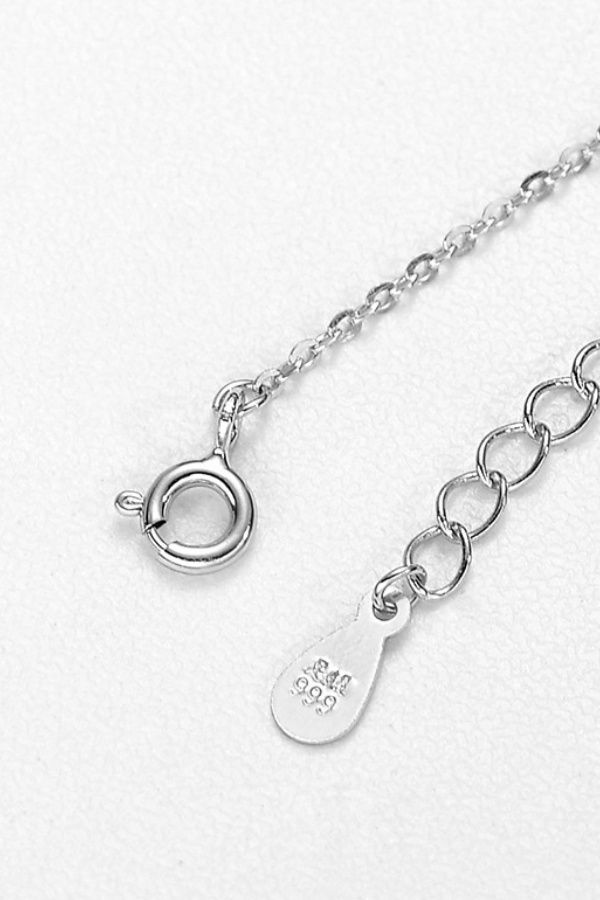 Dainty Simple Pendant Necklace for Women Geometry Wedding Necklace for Bride 