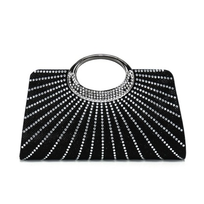 Diamond-Studded Bag Shiny Chain Handbag