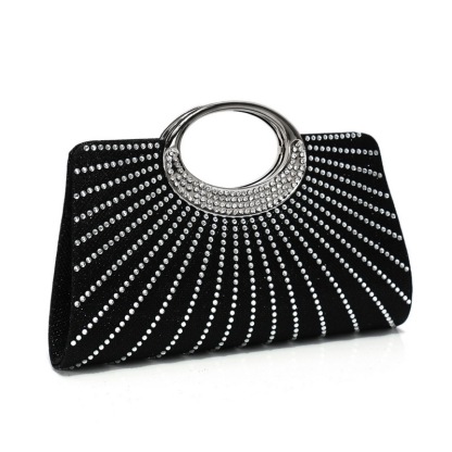 Diamond-Studded Bag Shiny Chain Handbag