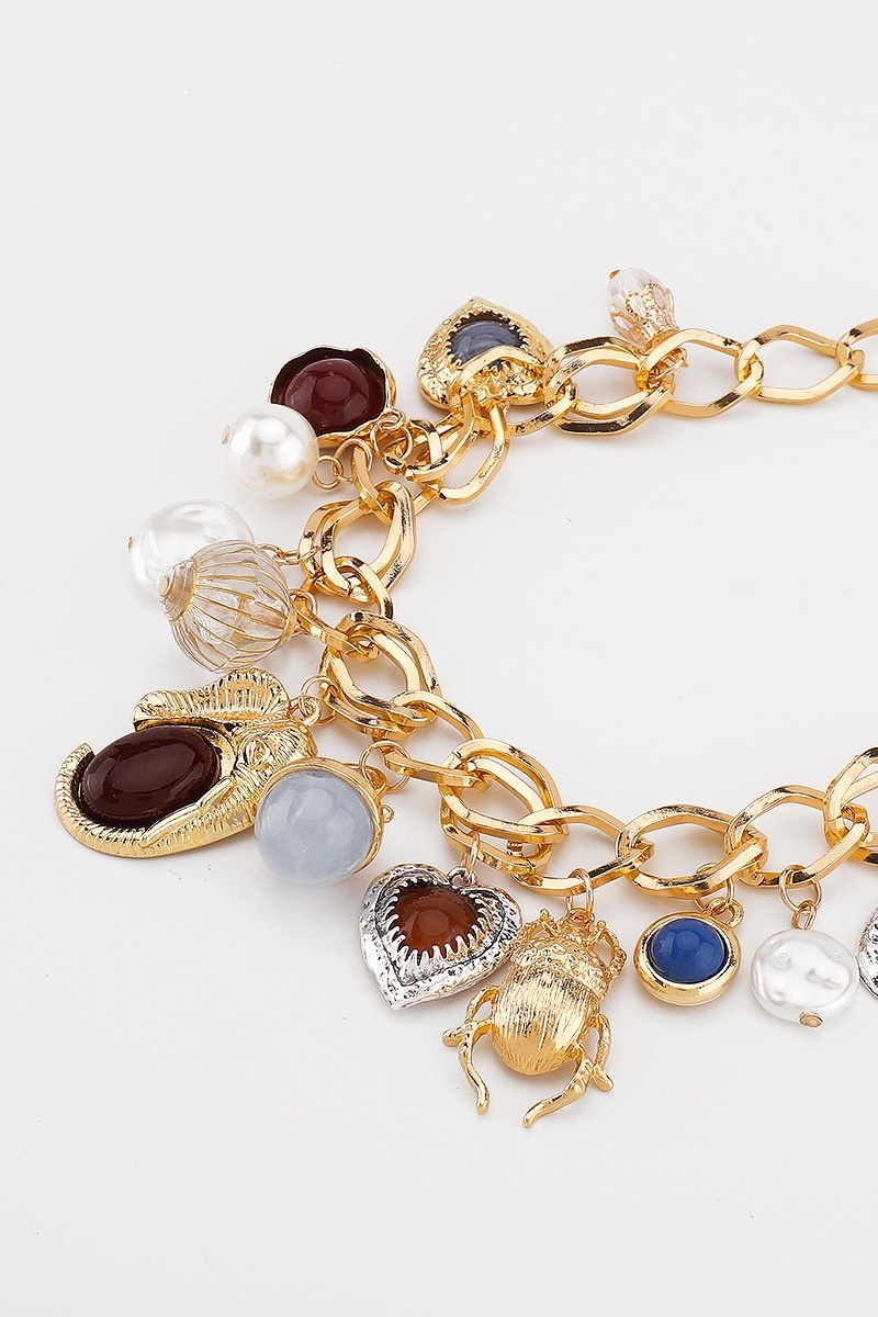 Vintage Imitation Pearl Geometry Earrings Jewelry Necklaces