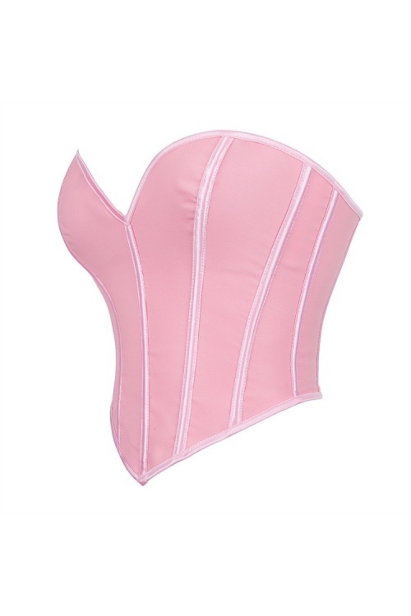 Party Shapewear Rose Corset Trim Boned 