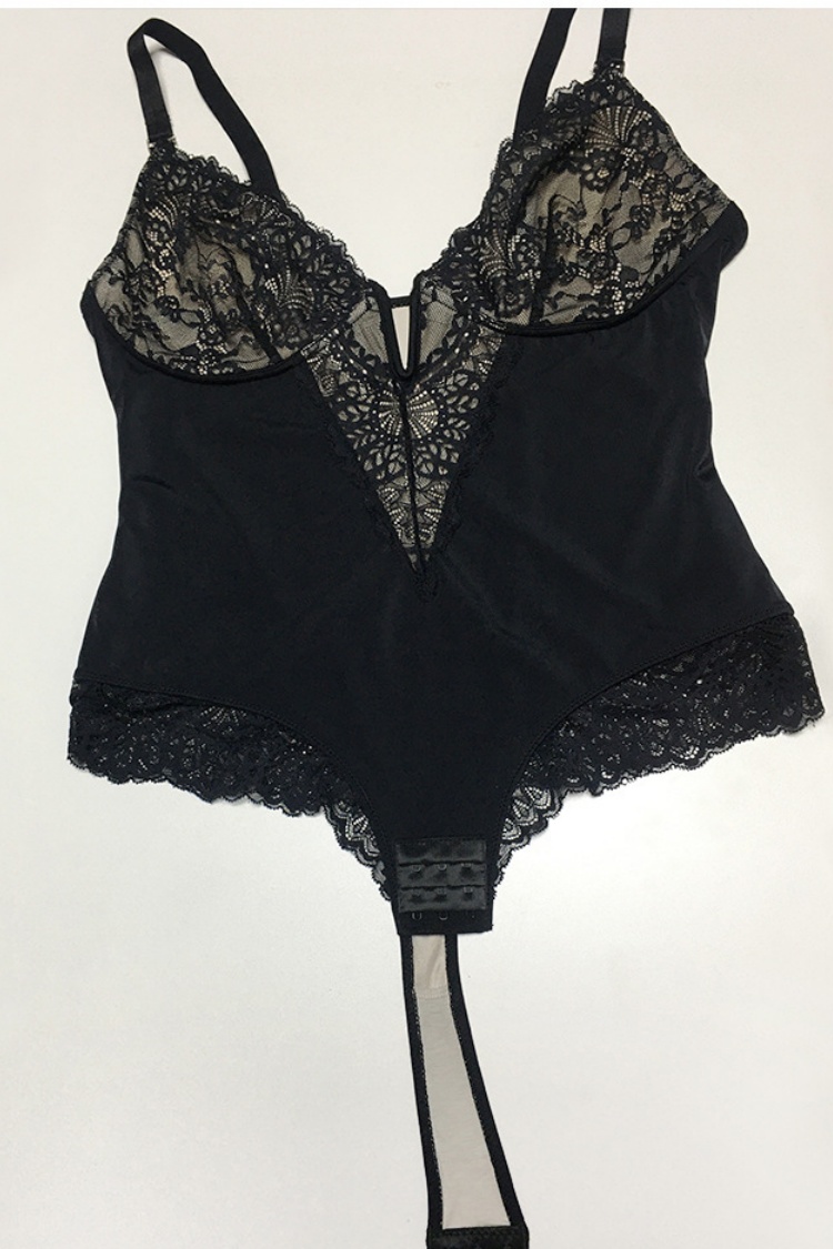 Women's Lace Shapewear Bodysuit Waist Body Suit