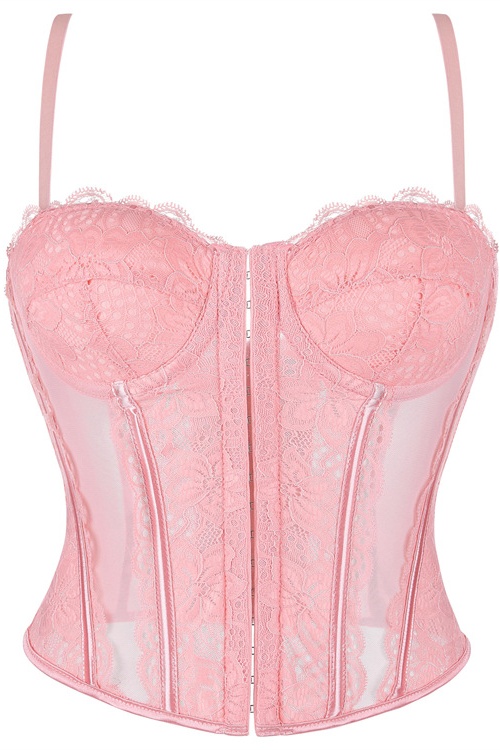 Party Shapewear Corset Trim Boned