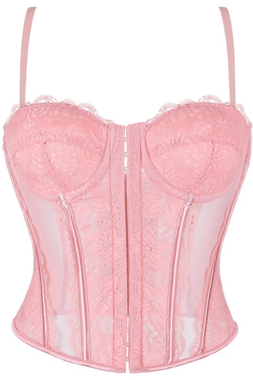 Party Shapewear Corset Trim Boned