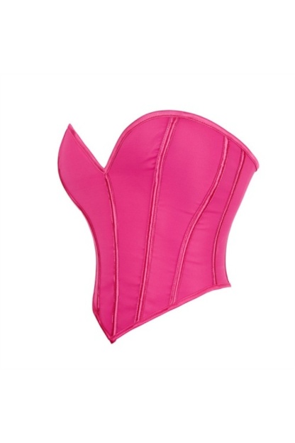 Party Shapewear Rose Corset Trim Boned 