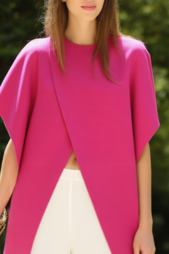 Casual Outfit Sets Rose Crew Neck Wide-Leg Pants Set Set