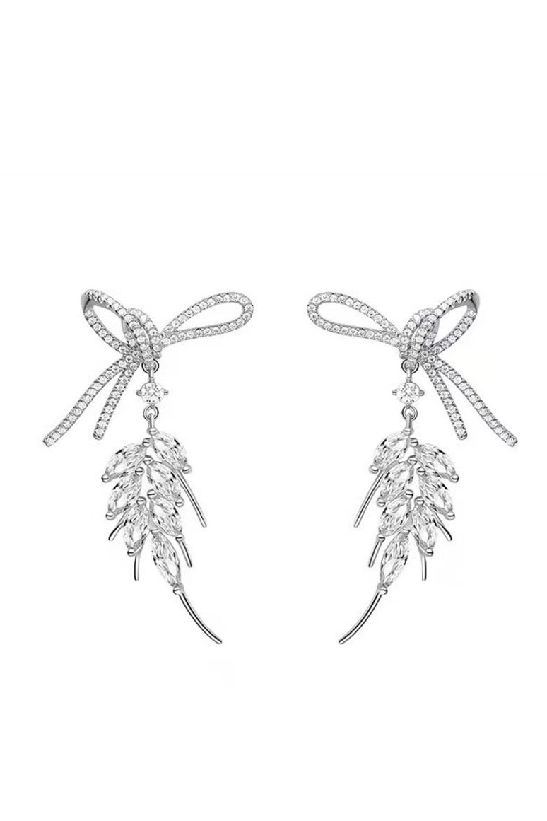 Bride Earrings Bride Ear of Wheat Earrings For Outfit Bride