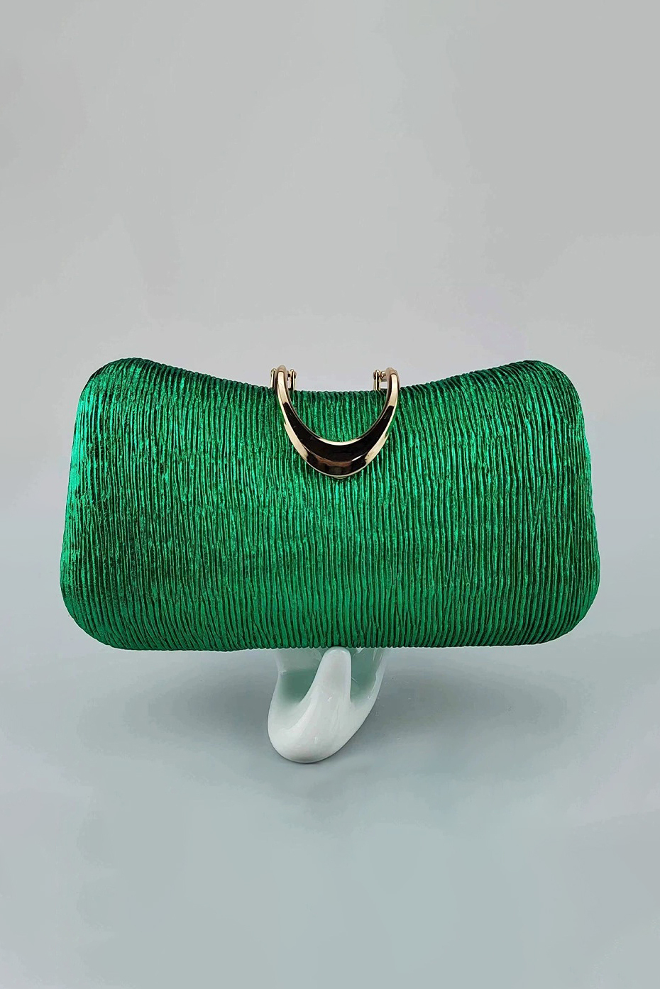 Party Shiny Bag Clutch Pleated Chain Pillow Bag