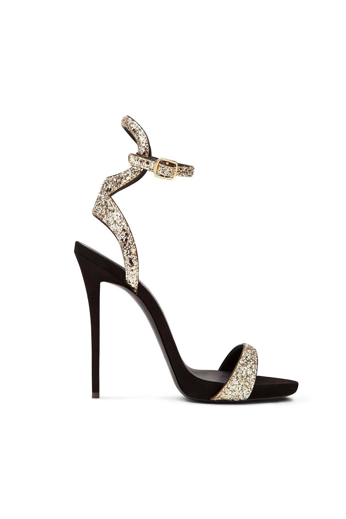 Fashion Evening High Heels PU Stiletto Glitter Sandals 12cm-chiclody