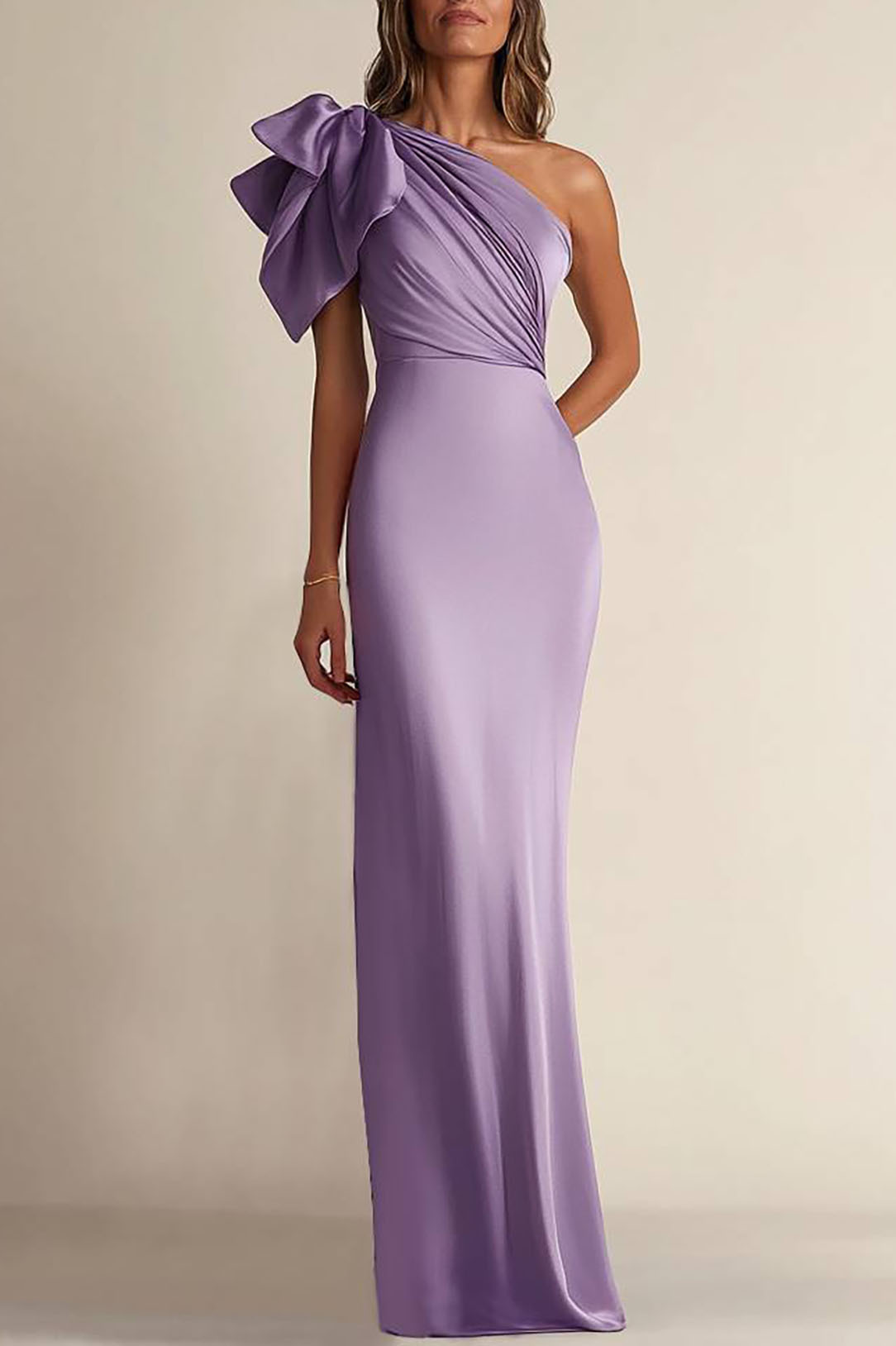 Formal Evening Off-Shoulder Dress Dark Green Mermaid Floor-Length Dres