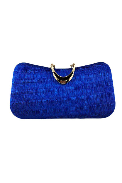 Pleated Mini Square Shoulder Bag Elegant Clutch Purse