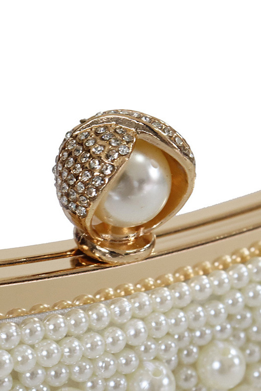 Formal Party Daily Work Pearl Handbag