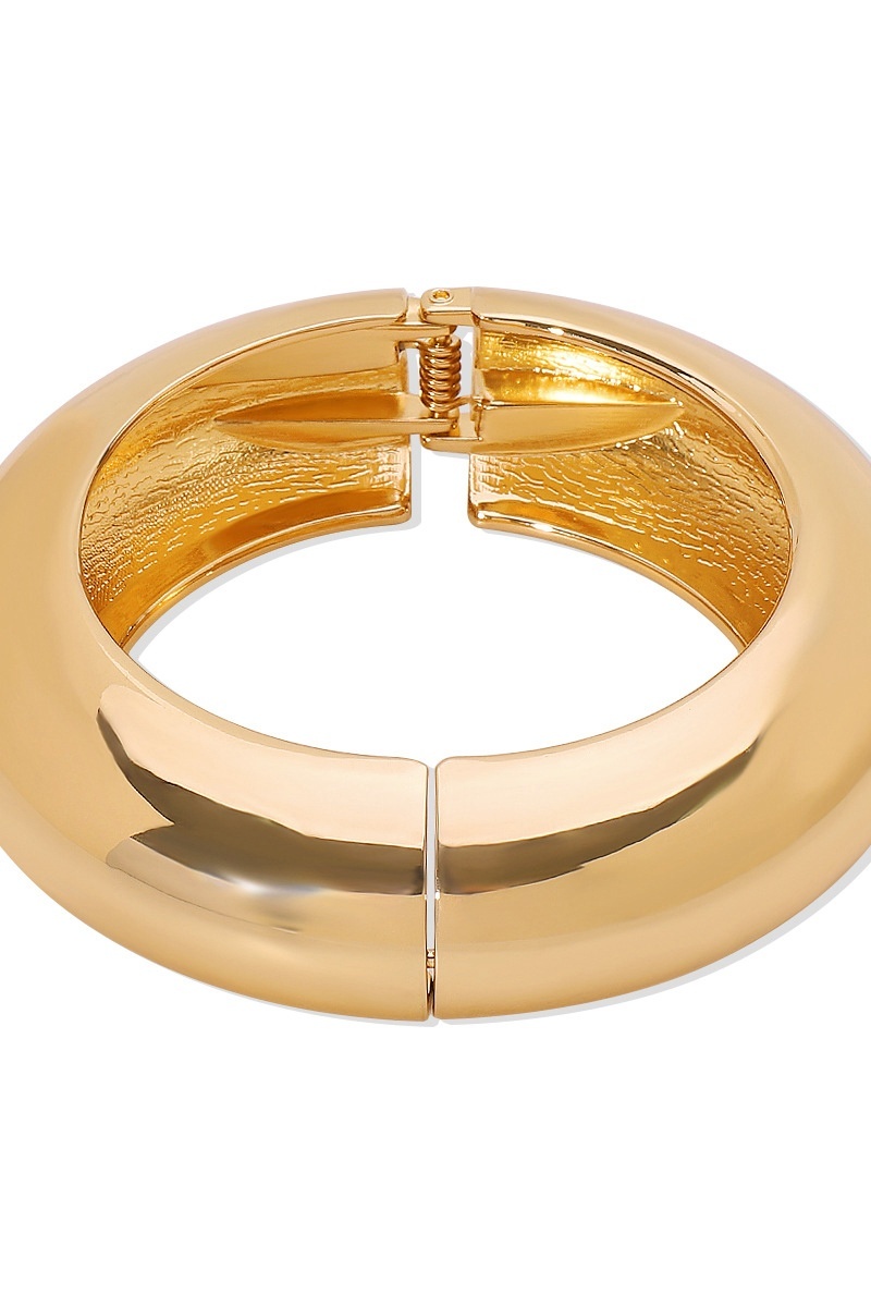 Formal Party Work Smooth Plain Hoop Bracelet