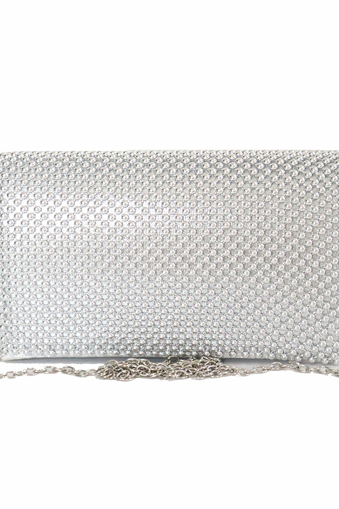 Daily Work Party Aluminum Beads Trifold Bag