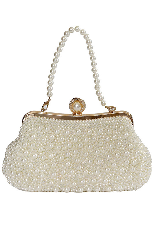 Rhinestones Tassels Glamorous Handheld Party Bag with Rhinestones and