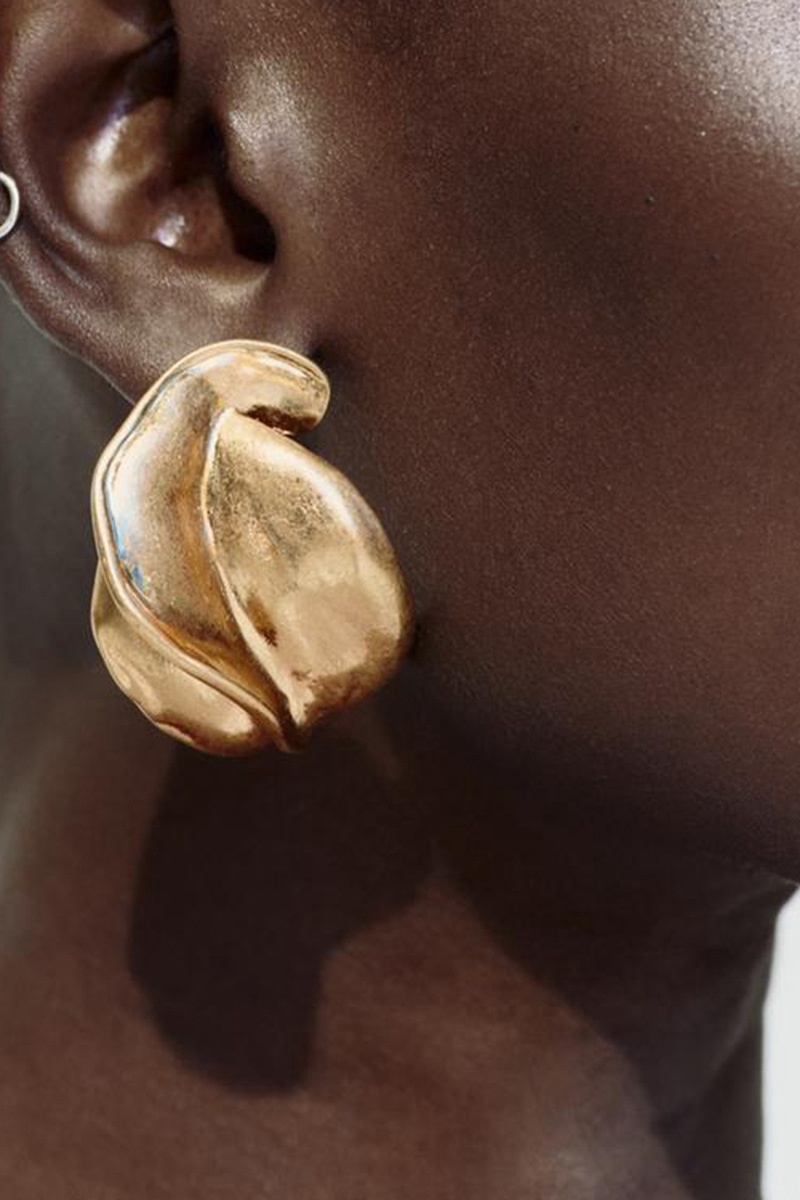 Party Work Daily Irregular Twisted Retro Fashion Earrings