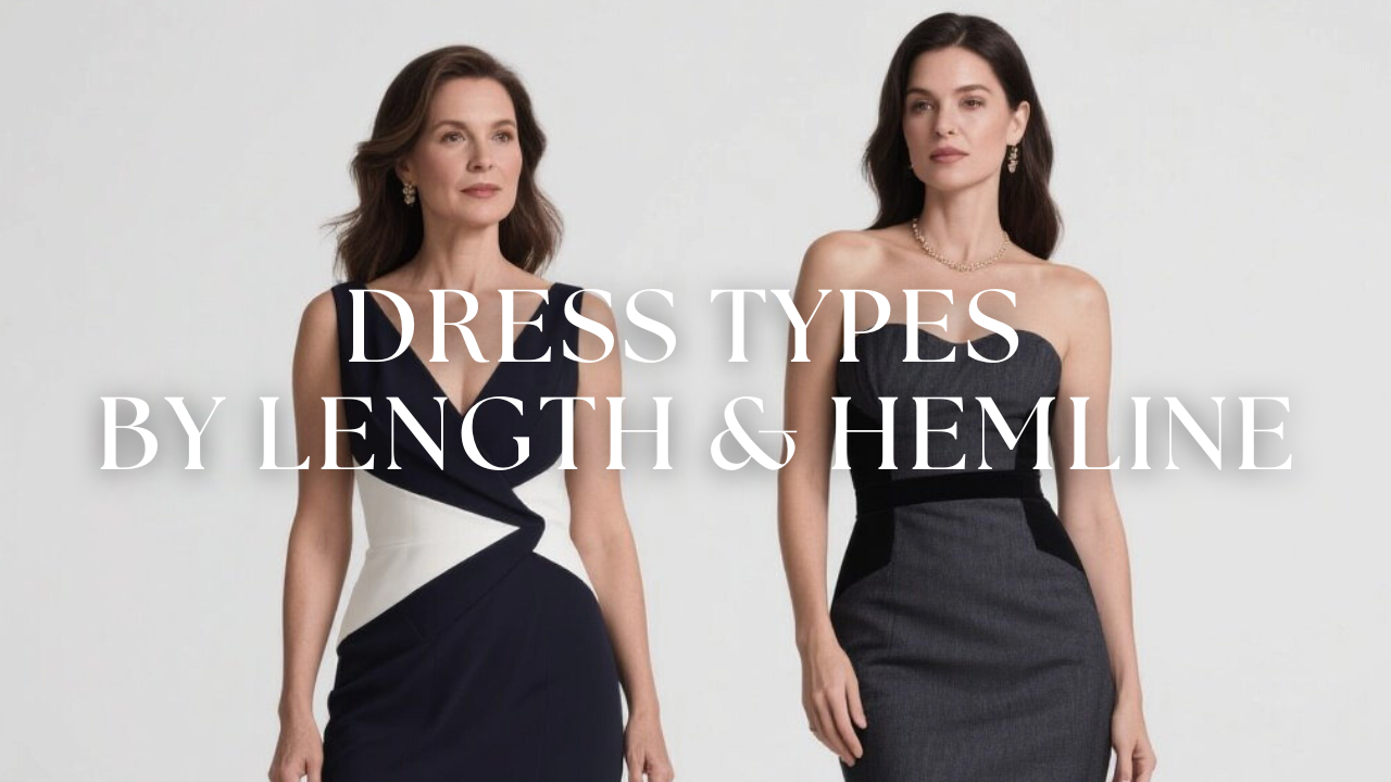 Chiclody Dress Types By Length & Hemline