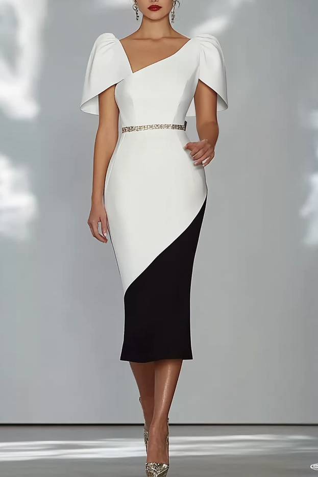 White Formal Elegant Off Shoulder Maxi Dress