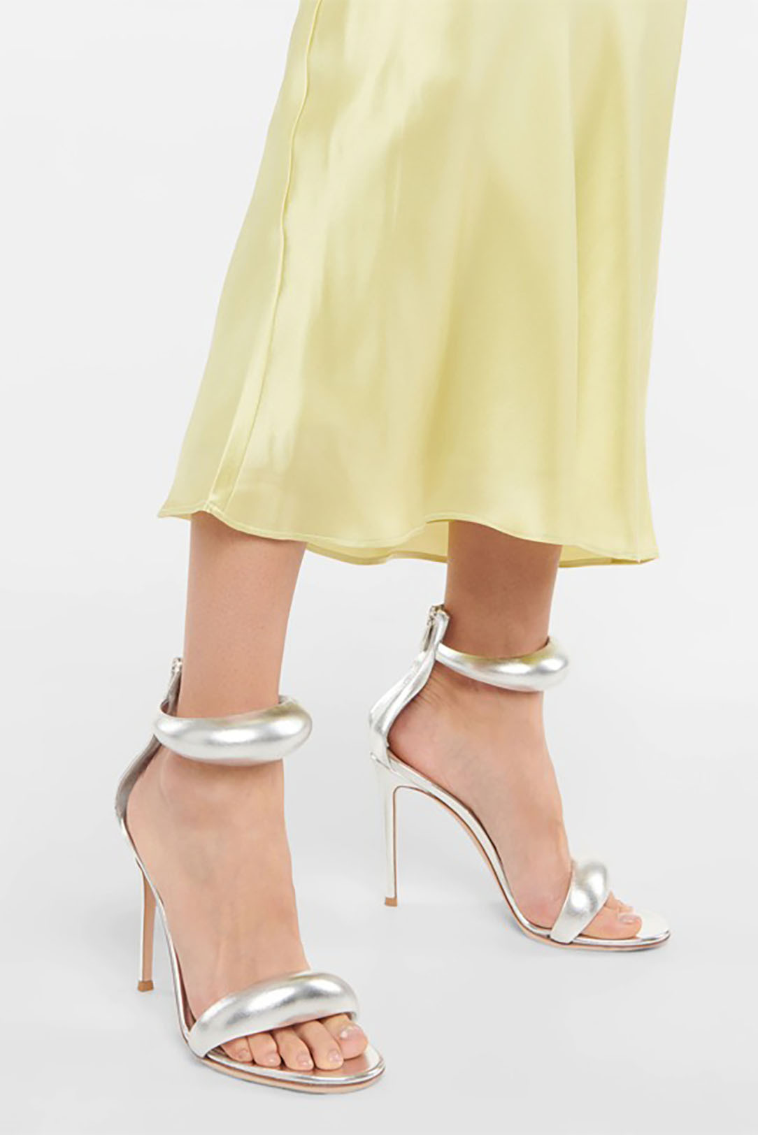 Summer Sandals Soft Sole Open Toe One-Strap 8cm Stiletto High Heels