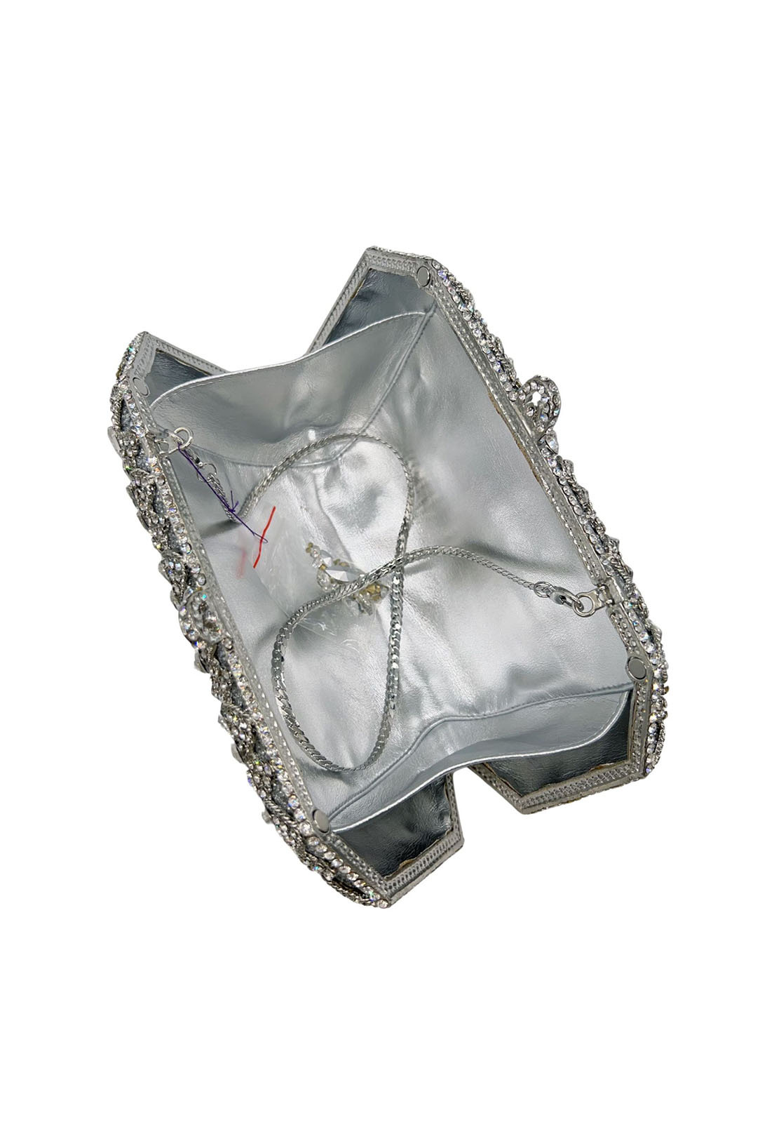 Colorful Diamond Clutch Handmade Custom Hollow Banquet Bag