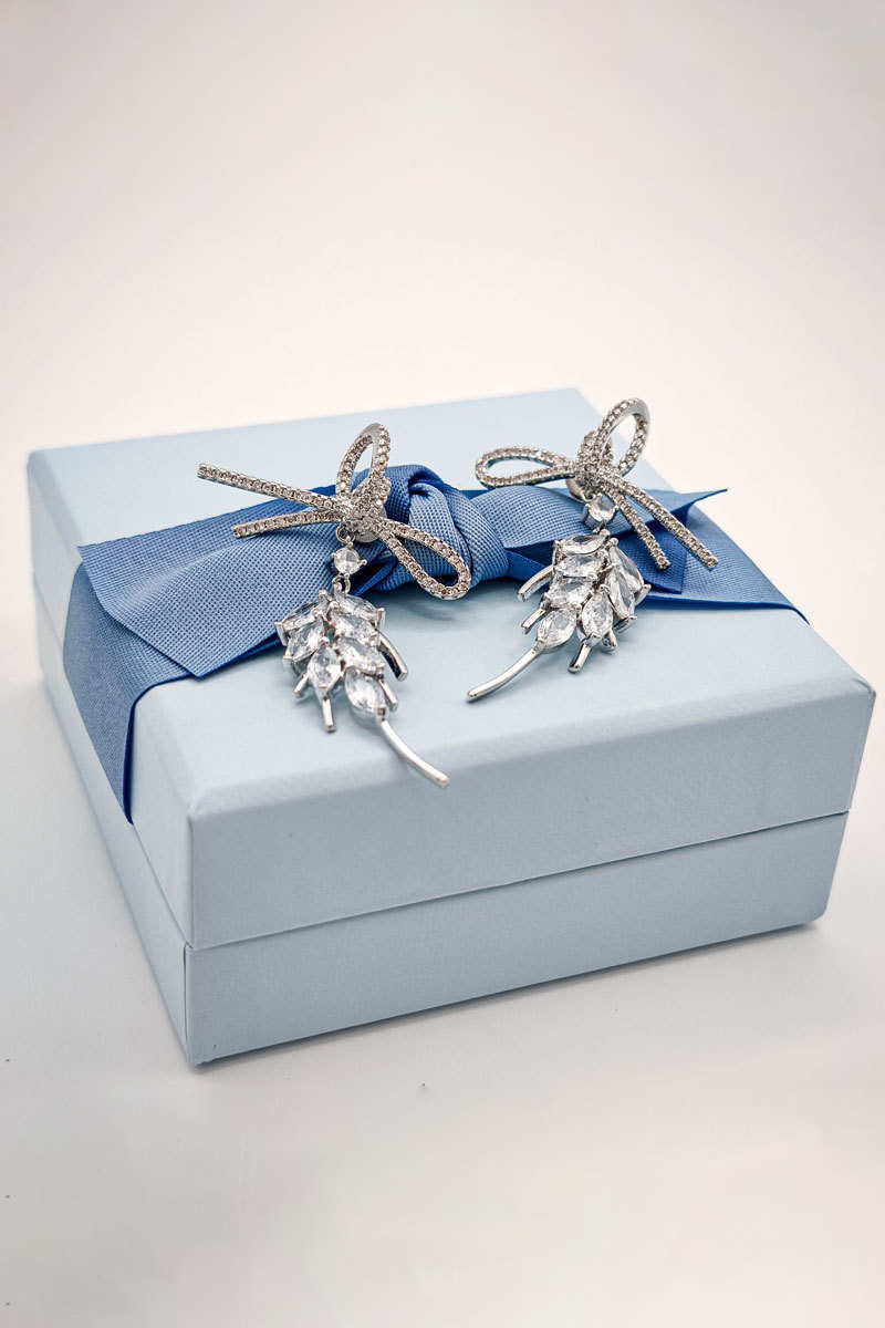 Bride Earrings Bride Ear of Wheat Earrings For Outfit Bride