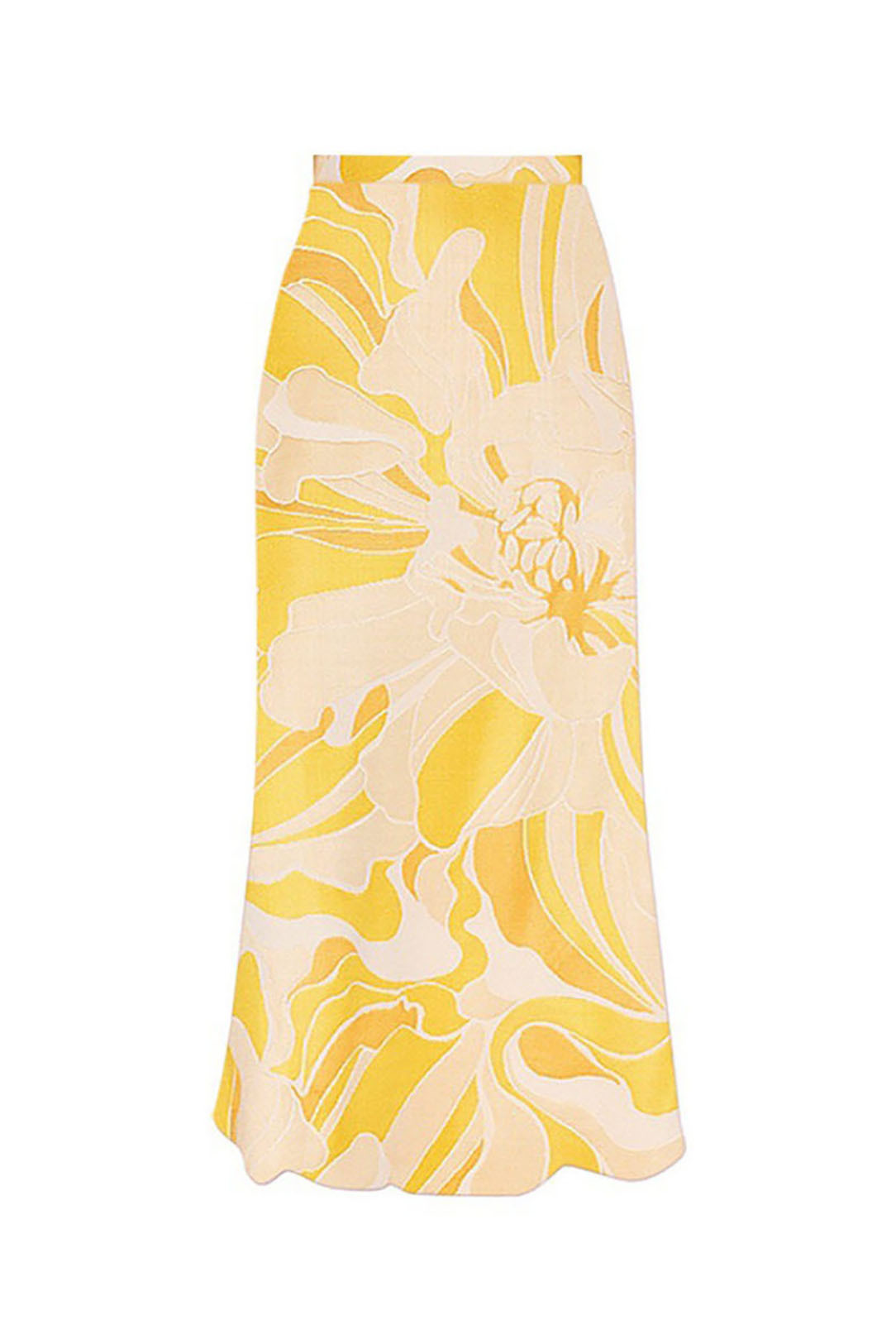 3D Yellow Floral Off-Shoulder/V-Neck One-Piece Swimsuit and Cover-Up