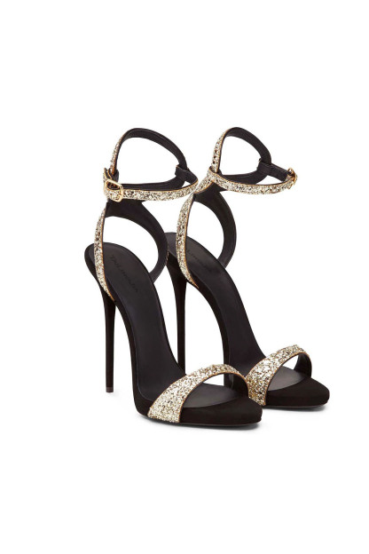 Fashion Evening High Heels PU Stiletto Glitter Sandals 12cm-chiclody